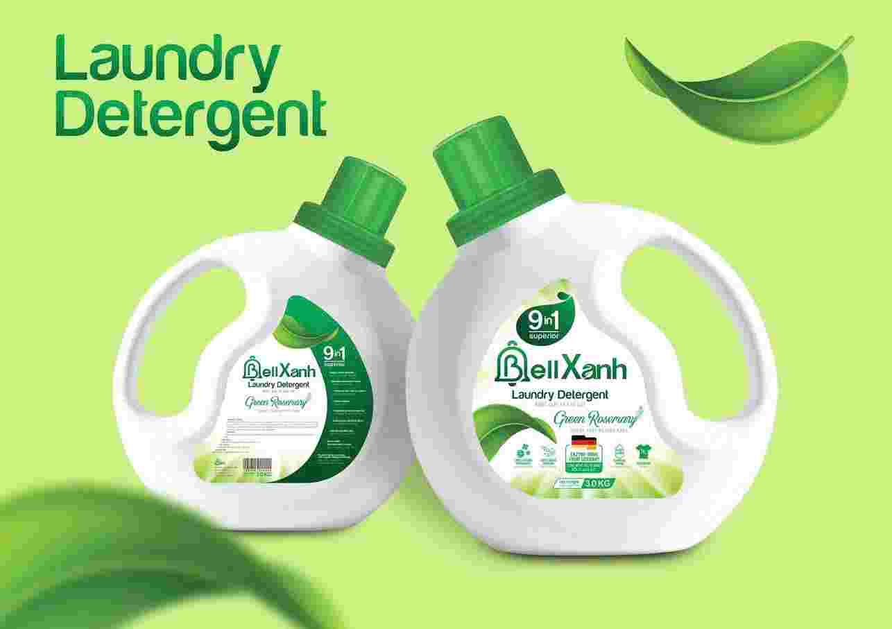 Bell Xanh Nước Giặt Xả Cao Cấp 3,kg